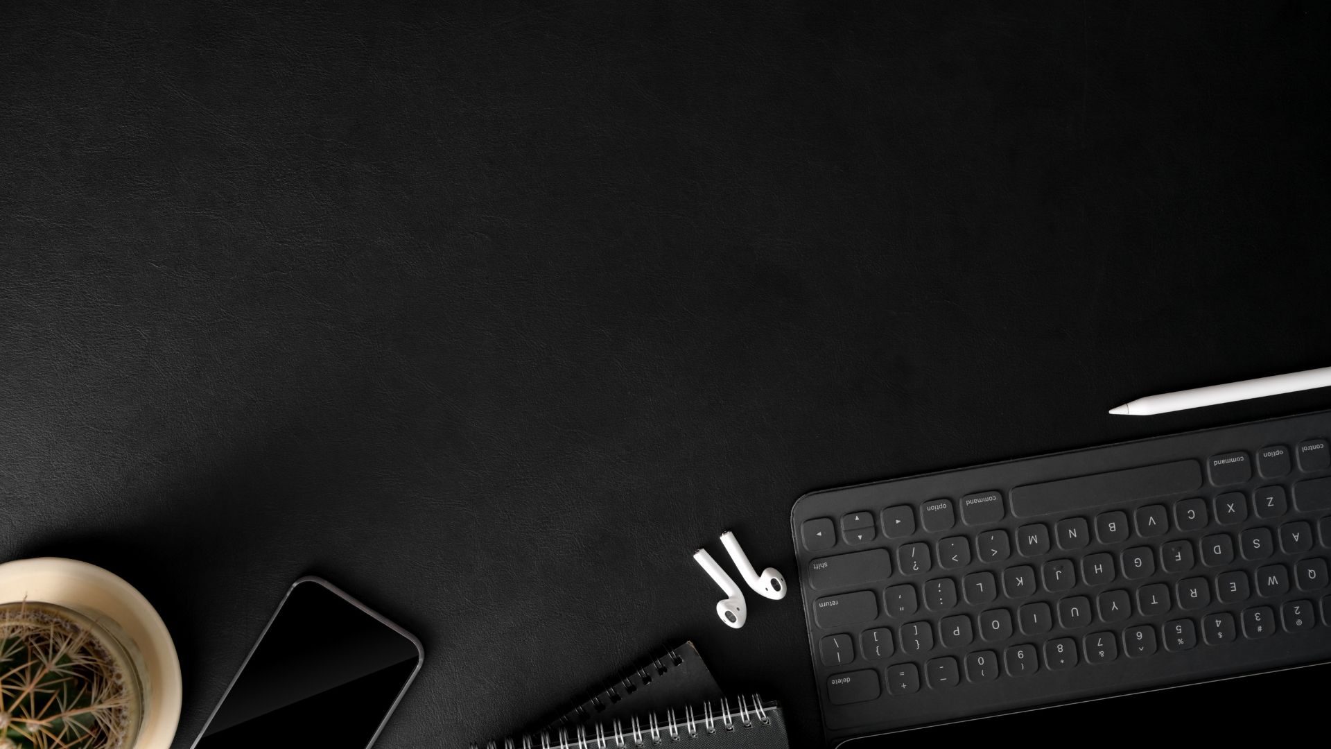 Business workspace running on a dedicated fiber connection